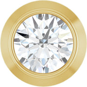 14K Yellow .06 CT Lab-Grown Diamond Slide Pendant