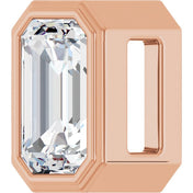 14K Rose 1/4 CT Lab-Grown Diamond Pendant