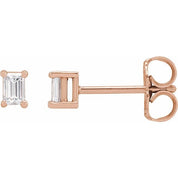 14K Rose .07 CTW Lab-Grown Diamond Stud Earrings