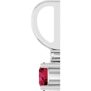 14K Natural Gemstone & .015 CT Natural Diamond Charm/Pendant