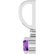 14K Natural Gemstone & .015 CT Natural Diamond Charm/Pendant