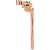 14K Rose .05 CTW Lab-Grown Diamond Anniversary Band