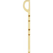 14K Yellow WWJD Charm/Pendant