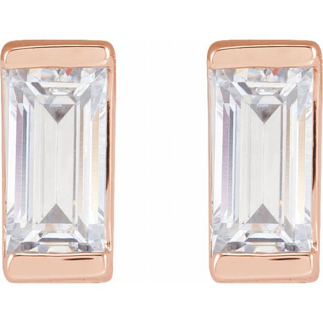 8 CTW Lab-Grown Diamond Earrings