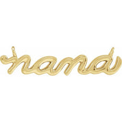 10K 19.57x4.61 mm Nana Necklace Center