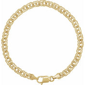 14K Yellow 4.7 mm Cable 7" Chain