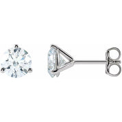 14K White 1 1/2 CTW Lab-Grown Diamond Stud Earrings