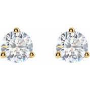 14K Yellow 1 1/4 CTW Lab-Grown Diamond Stud Earrings