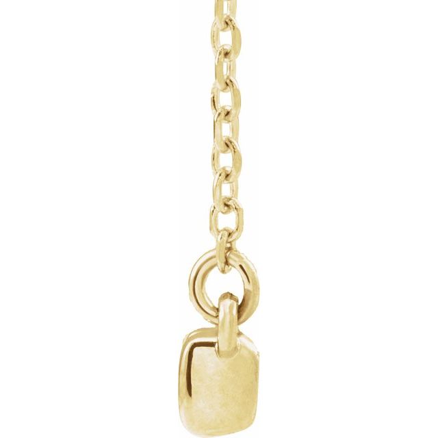 2 CTW Lab-Grown Diamond French-Set Bar 18" Necklace