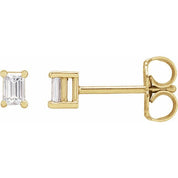 14K Yellow 1/8 CTW Natural Diamond Stud Earrings