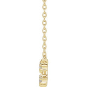 14K 1/5 CTW Natural Diamond Sagittarius Necklace 16-18"