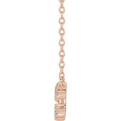14K 1/5 CTW Natural Diamond Sagittarius Necklace 16-18"