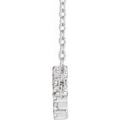 14K 1/4 CTW Natural Diamond Scorpio Necklace 16-18"