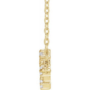 14K 1/4 CTW Natural Diamond Scorpio Necklace 16-18"