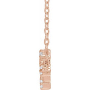 14K 1/4 CTW Natural Diamond Scorpio Necklace 16-18"