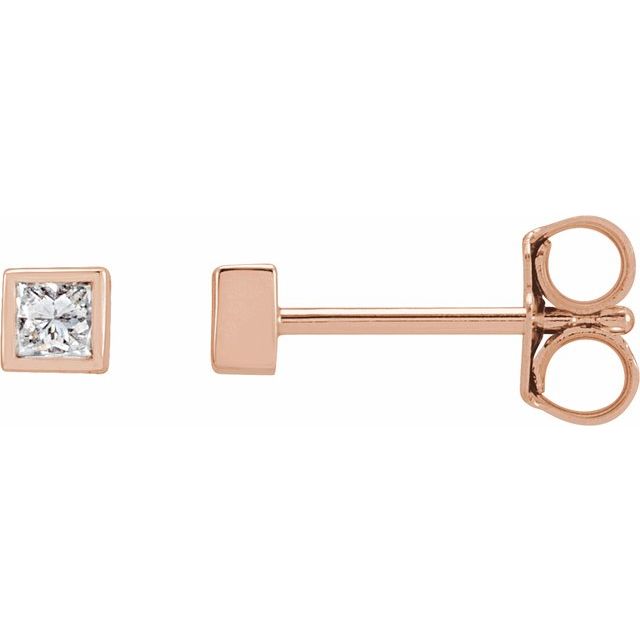 6 CTW Lab-Grown Diamond Bezel Earrings