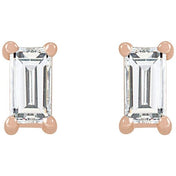 14K Rose 1/5 CTW Lab-Grown Diamond Stud Earrings
