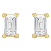 14K Yellow 1/5 CTW Lab-Grown Diamond Stud Earrings