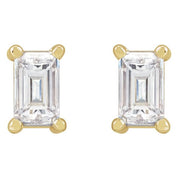 14K Yellow 1/5 CTW Lab-Grown Diamond Stud Earrings