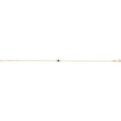 14K Yellow Lab-Grown Alexandrite 6 1/2-7 1/2" Bracelet