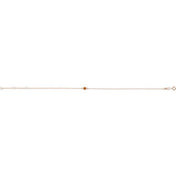 14K Rose Natural Citrine 6 1/2-7 1/2" Bracelet