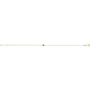 14K Yellow Natural Citrine 6 1/2-7 1/2" Bracelet