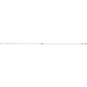 14K Rose 1/10 CT Natural Diamond 6 1/2-7 1/2" Bracelet