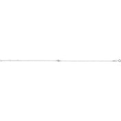 Sterling Silver Lab-Grown Diamond 6 1/2-7 1/2" Bracelet