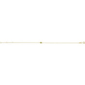 14K Yellow Natural Peridot 6 1/2-7 1/2" Bracelet