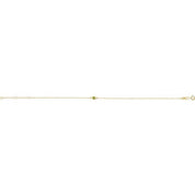 14K Yellow Natural Peridot 6 1/2-7 1/2" Bracelet
