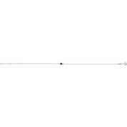 Sterling Silver Lab-Grown Ruby Bezel-Set Solitaire 6 1/2-7 1/2" Bracelet