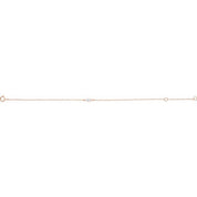 14K Rose 1/4 CT Lab-Grown Diamond 6 1/2-7 1/2" Bracelet