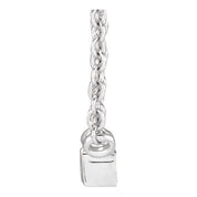 Natural Diamond Stackable Solitaire Necklace Adjustable 16-18" Series 88073