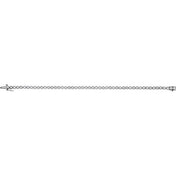 14K White 2 CTW Natural Diamond Line 7 1/4" Bracelet