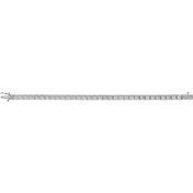 14K White 1/2 CTW Natural Diamond Line 7" Bracelet