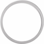 Platinum Always Stackable Ring