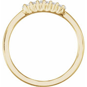 14K Yellow 1/3 CTW Lab-Grown Diamond Ring