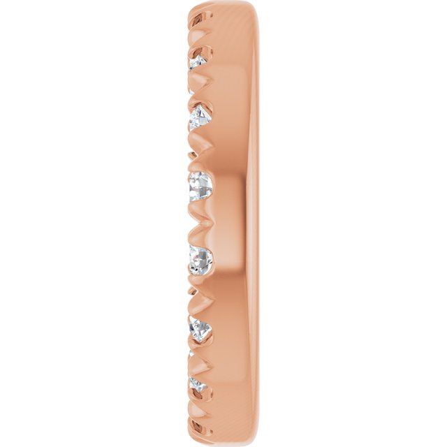 6 CTW Lab-Grown Diamond French-Set Earring Jacket