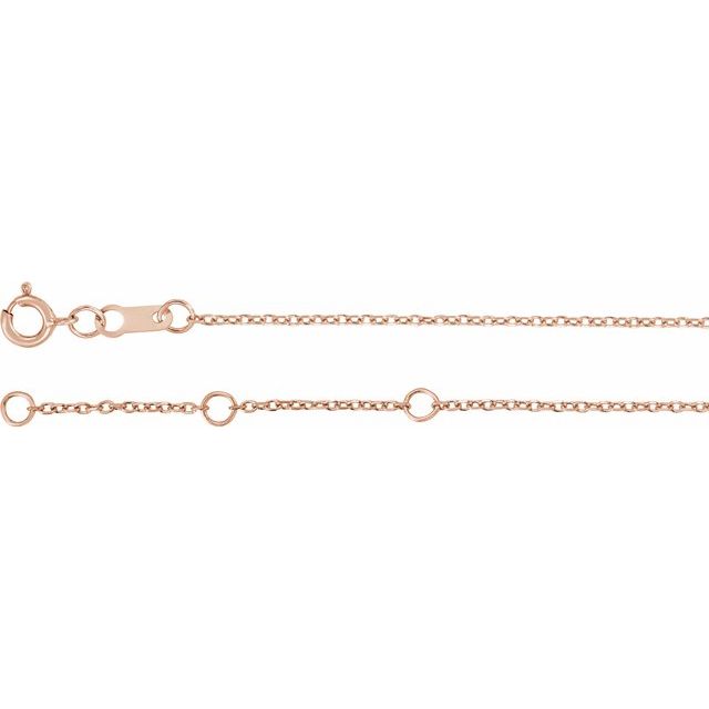 14K and Platinum Natural Diamond Angel Wing Bracelet with .015 CTW, Adjustable Size 6 1/2-7 1/2"