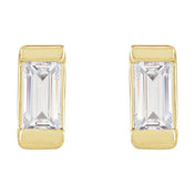 14K Yellow .08 CTW Lab-Grown Diamond Earrings