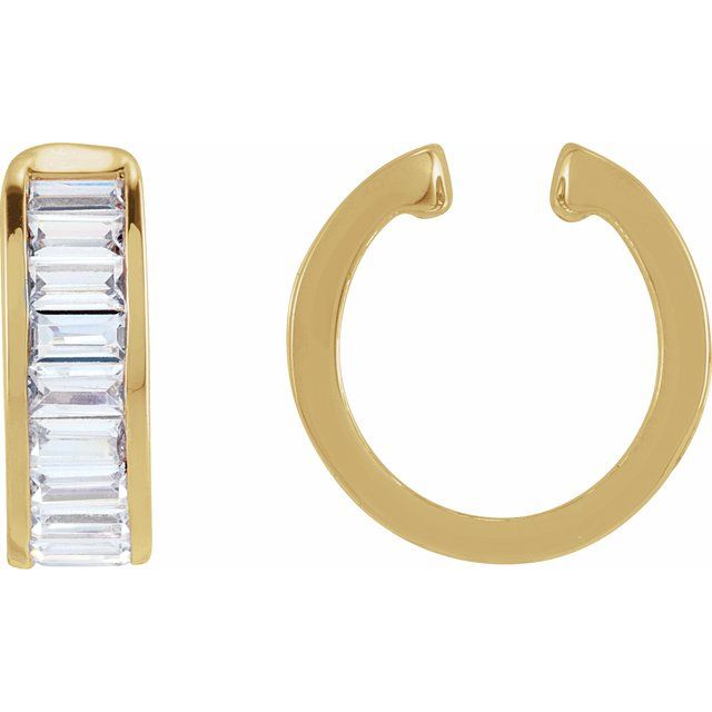 4 CTW Lab-Grown Diamond Ear Cuff