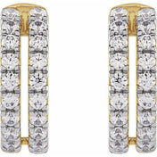 14K Yellow 1/2 CTW Lab-Grown Diamond Ear Cuff
