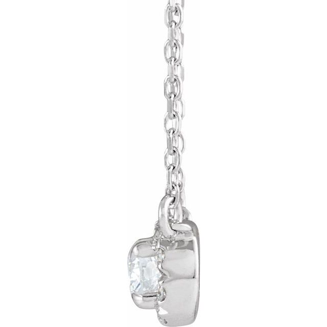 5 CTW Lab-Grown Diamond French-Set 16-18" Necklace