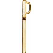 14K Yellow 25.7x15.7 mm Cross Pendant