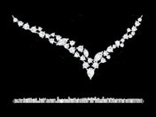 Large Abstract Asymmetrical Collar Pendant Necklace - Chayala - Motek Jewelry